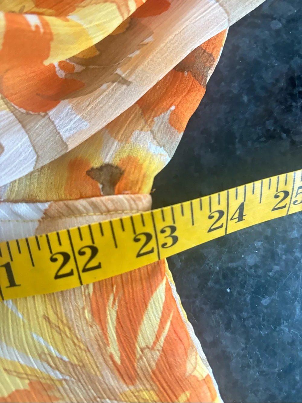 Coldwater Creek sheer floral